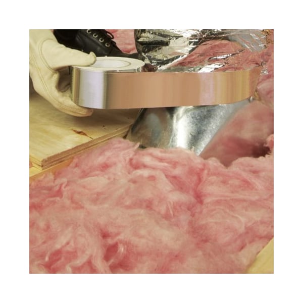 Partners Brand Industrial Aluminum Foil Tape, 5.0 Mil, 2" x 60 yds., Silver, 1/Case T9670031PK - main
